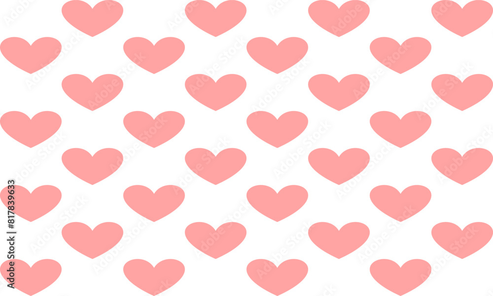 seamless pattern with pink hearts, two tone pink and white heart repeat patter, repeat seamless pattern design for fabric print or background or t-shirt paint checker