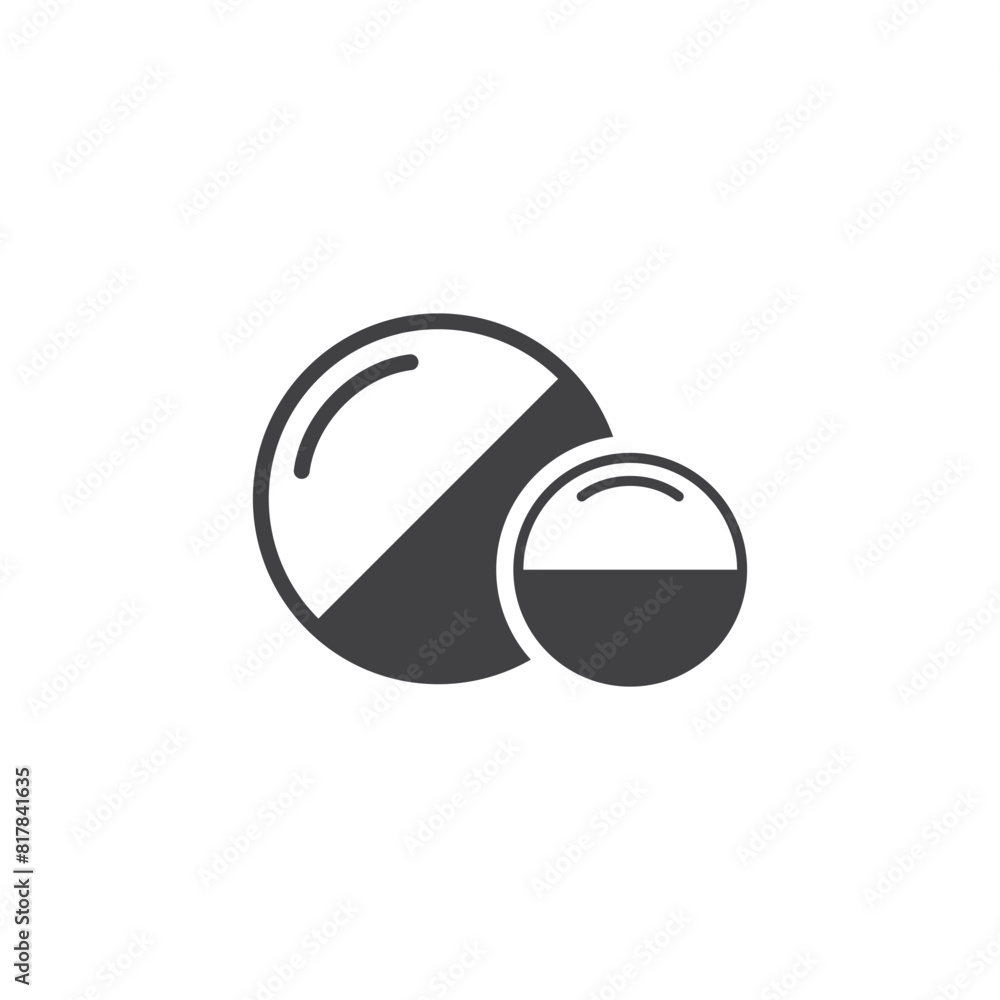Pills capsules icon in flat style. Medical tablet vector illustration on isolated background. Healthcare drug sign business concept. Pills capsules icon in flat style. Medical tablet vector illustration on isolated background. Healthcare drug sign business concept.
