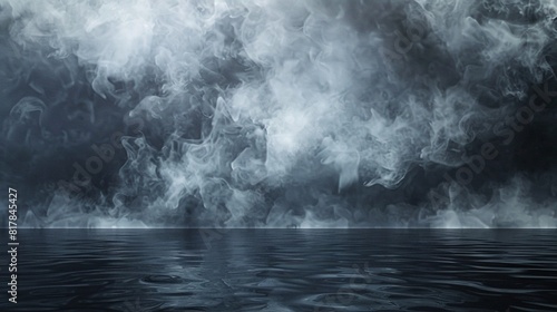 storm over water