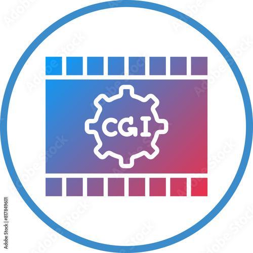 CGI Film Icon Style