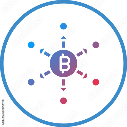 Decentralized Finance Icon Style