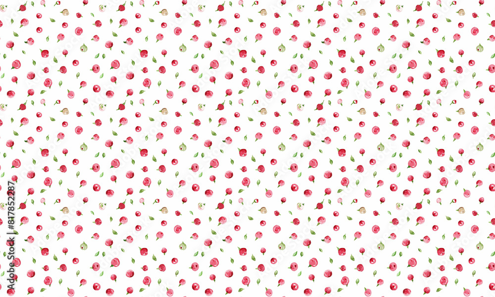 pink and red mini rose pattern, background pink and red mini rose pattern, background
