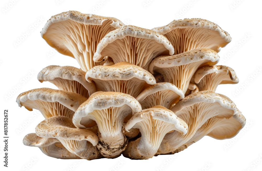 Fresh organic mushrooms, cut out - stock png. Fresh organic mushrooms, cut out - stock png.