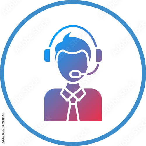 Customer Service Icon Style