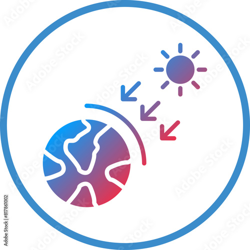Greenhouse Effect Icon Style