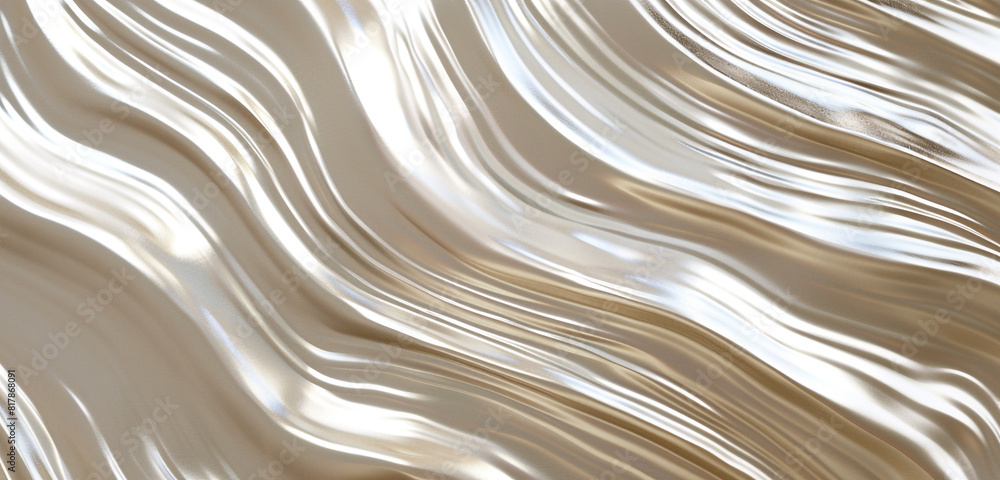 Warm platinum waves in minimalist texture. Warm platinum waves in minimalist texture.