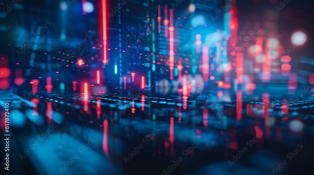 Stock market or forex trading graph and candlestick chart suitable for financial investment concept. Economy trends background for business idea and all art work design. Stock market or forex trading graph and candlestick chart suitable for financial investment concept. Economy trends background for business idea and all art work design.