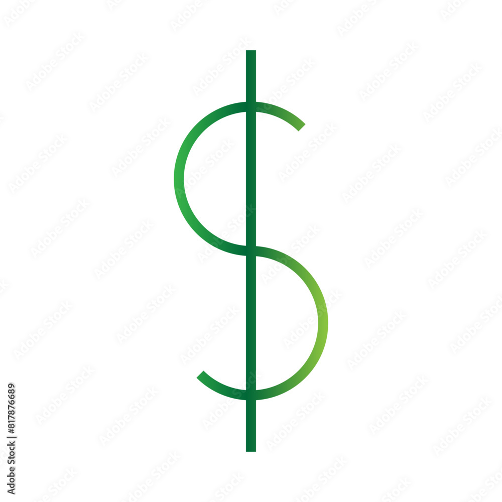 Obraz premium Dollar icon Design