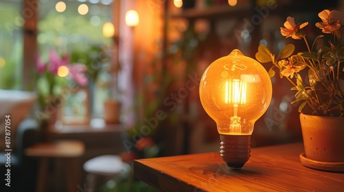 smart home lighting, control your home lighting conveniently and efficiently with smart led bulbs and a mobile app for an enhanced experience photo