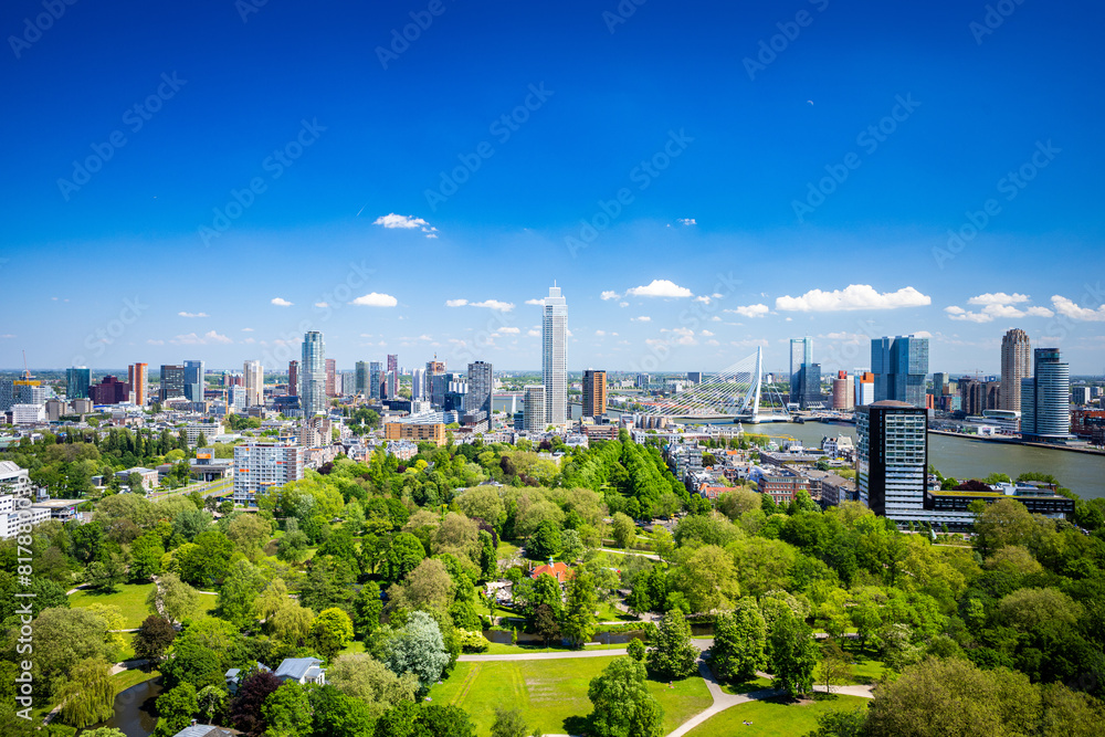 Obraz premium Rotterdam Cityscape