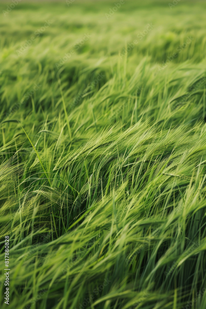 A close-up of a field of tall grass, with blades swaying in the wind and creating a textured landscape. A close-up of a field of tall grass, with blades swaying in the wind and creating a textured landscape.