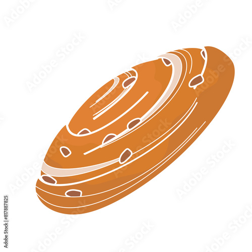 French pastry called pain aux raisin