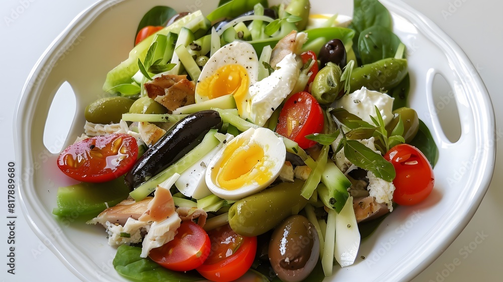 A refreshing niçoise salad A refreshing niçoise salad