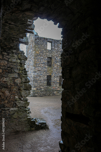 Ruins of Ruthven Barracks near aviemore photo