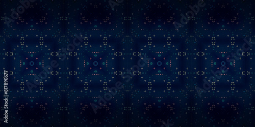 Seamless banner pattern. The texture is repeated photo