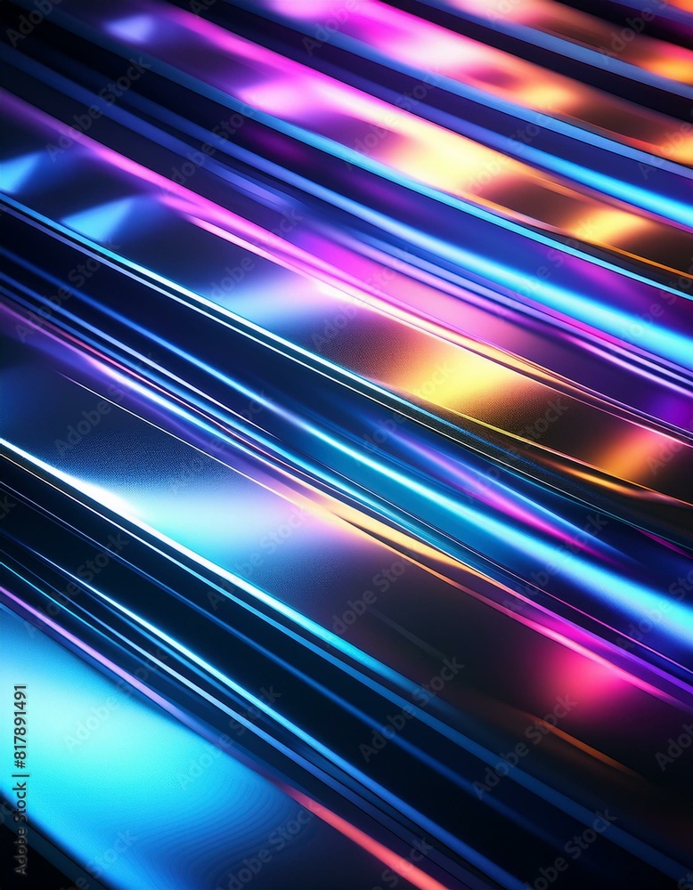 Image of titanium with an anodized finish, featuring vibrant, iridescent colors that shift with the light Image of titanium with an anodized finish, featuring vibrant, iridescent colors that shift with the light