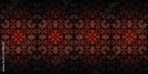 Seamless banner pattern. The texture is repeated photo