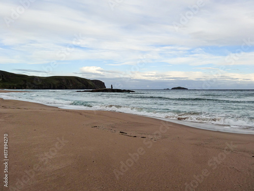 Sandwood Bay beach, North coast 500 photo