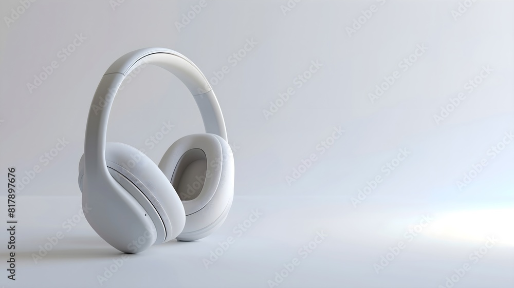 An innovative foldable design of noise-canceling headphones, harmonizing seamlessly with the purity of a white canvas.
An innovative foldable design of noise-canceling headphones, harmonizing seamlessly with the purity of a white canvas.