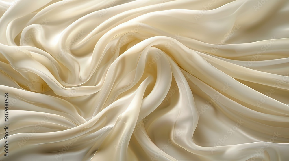 Close-Up View of Undulating Fabric Texture Close-Up View of Undulating Fabric Texture