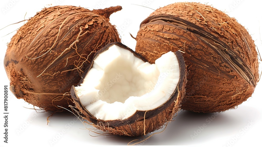 Contrasting Coconuts: A Study in Nature's Imperfection Contrasting Coconuts: A Study in Nature's Imperfection