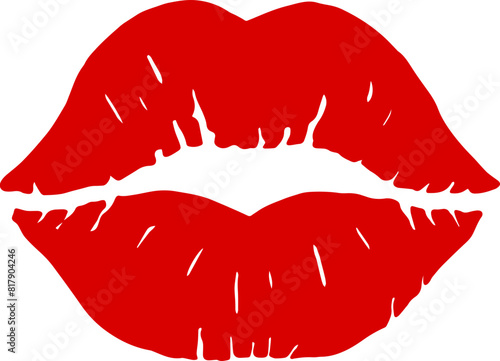 lipstick lips red pink seal, red, lips, pink, lipstick, seal, kiss,