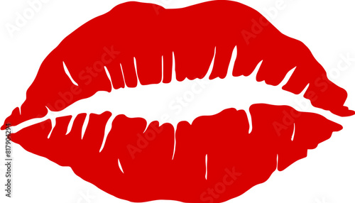 lipstick lips red pink seal, red, lips, pink, lipstick, seal, kiss,