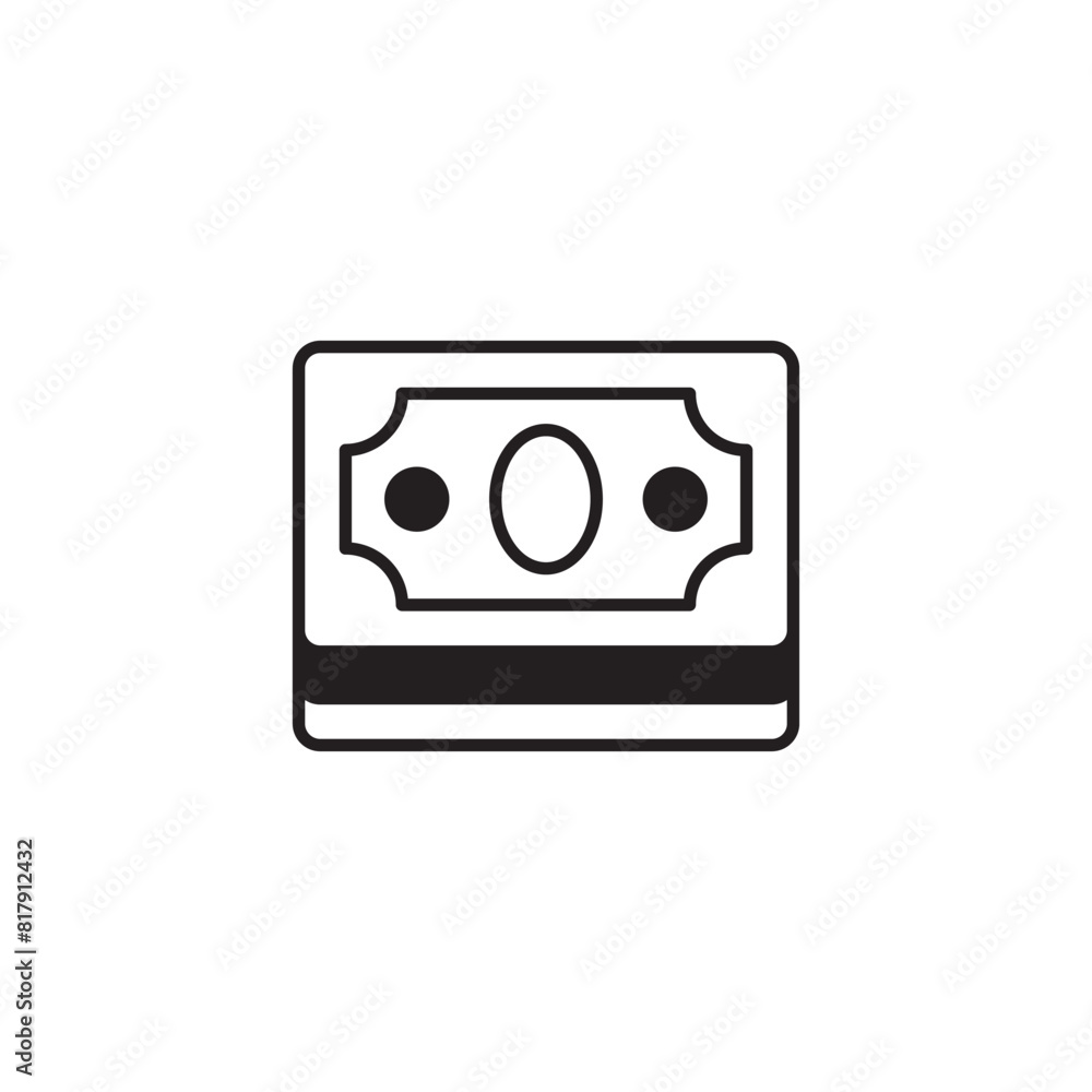 Salary icon design with white background stock illustration Salary icon design with white background stock illustration