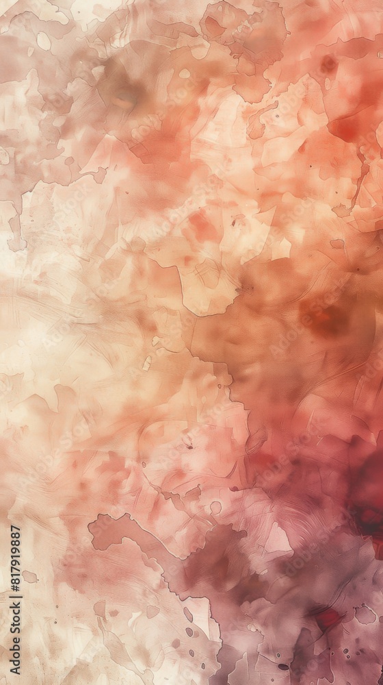 Fototapeta premium Red and blue painting with a splash of white. Abstract art concept