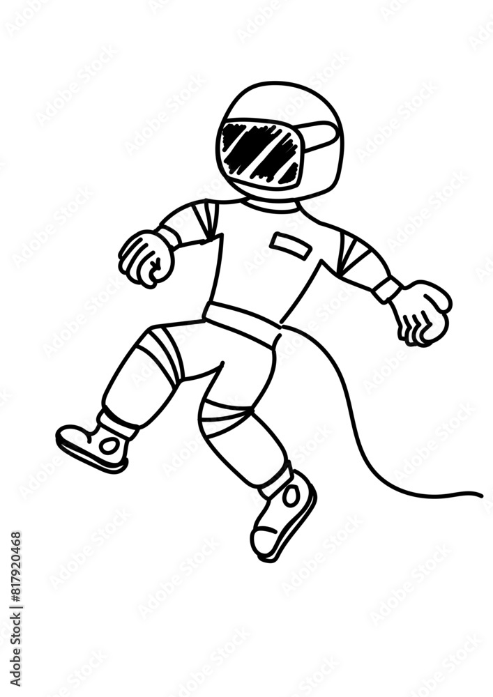 Fototapeta premium Astronaut
