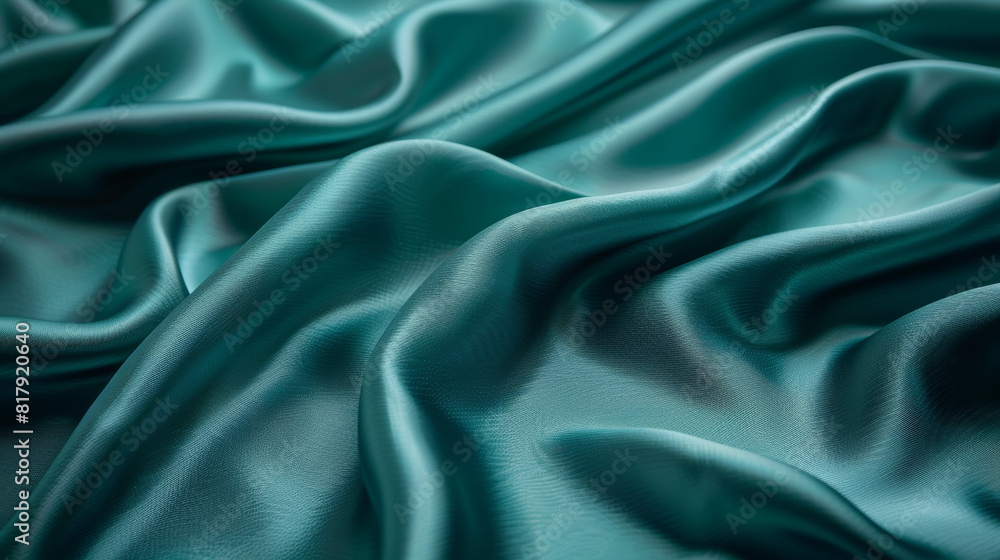 Fototapeta premium Luxurious purple silk fabric background with a smooth, elegant drape