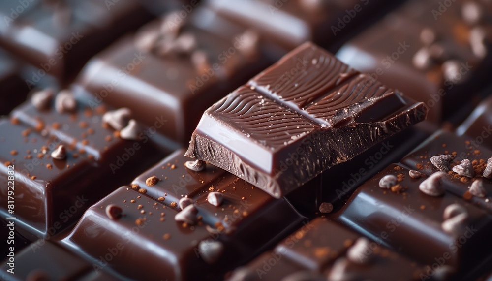 close up of chocolate close up of chocolate