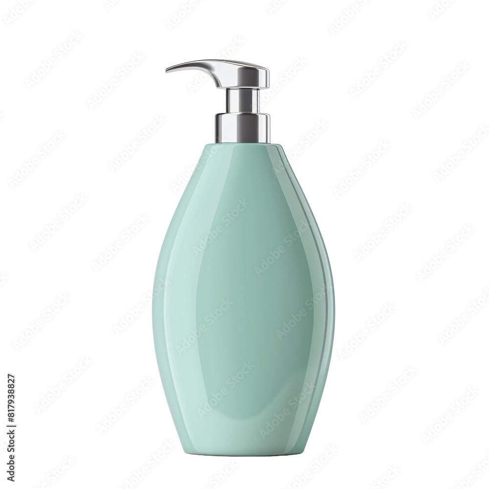 Organic lotion pump bottle soothing and moisturizing die cut PNG style isolated on white and transparent background Organic lotion pump bottle soothing and moisturizing die cut PNG style isolated on white and transparent background