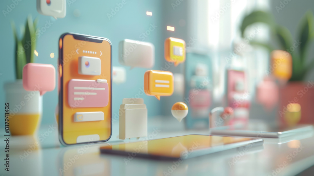 Chat group with messages, files, emojis exchanged in team communication app interface. Chat group with messages, files, emojis exchanged in team communication app interface.