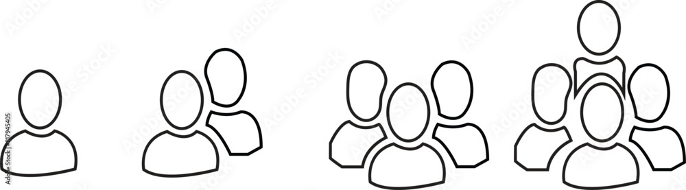 People icon set in trendy flat style. Persons symbol infographics website design, logo, app, UI isolated – for stock People icon set in trendy flat style. Persons symbol infographics website design, logo, app, UI isolated – for stock