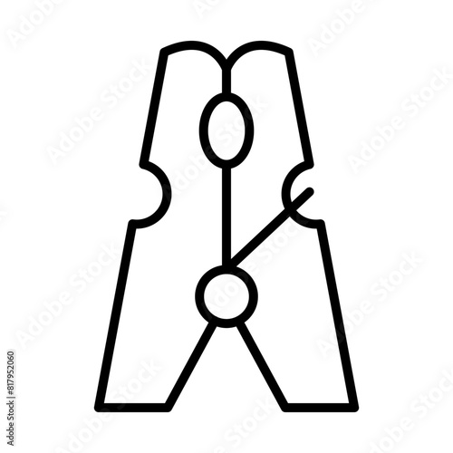 ClothesPeg line icon