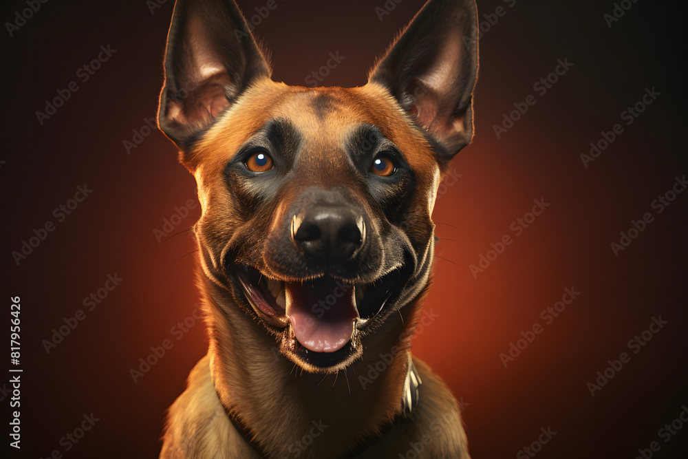 Obraz premium Belgian Malinois Dog