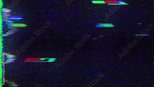 Analog Static Noise texture overlay. Horizontal stripes offset . No signal white noise artifacts. VHS Glitch. Bad TV signal. CRT transitions. Scan lines interference. Distorted VCR