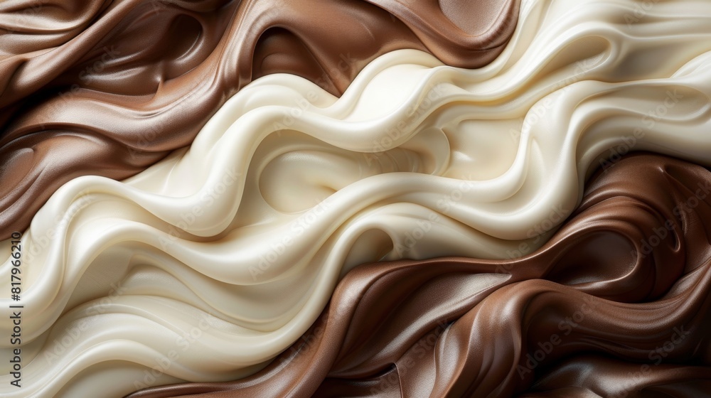 dessert packaging texture, cream and chocolate swirl background with a smooth finish, perfect for dessert package design, creating an elegant look dessert packaging texture, cream and chocolate swirl background with a smooth finish, perfect for dessert package design, creating an elegant look