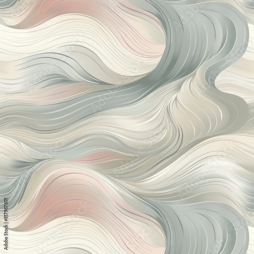 Design an Abstract Pattern that evokes a sense of calm and serenity