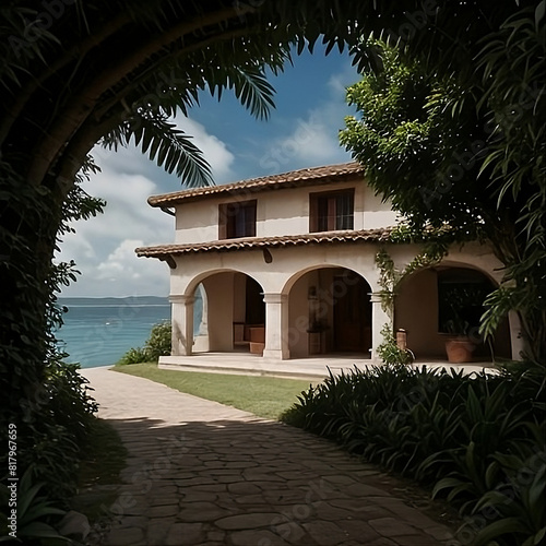 Una casa en la playa