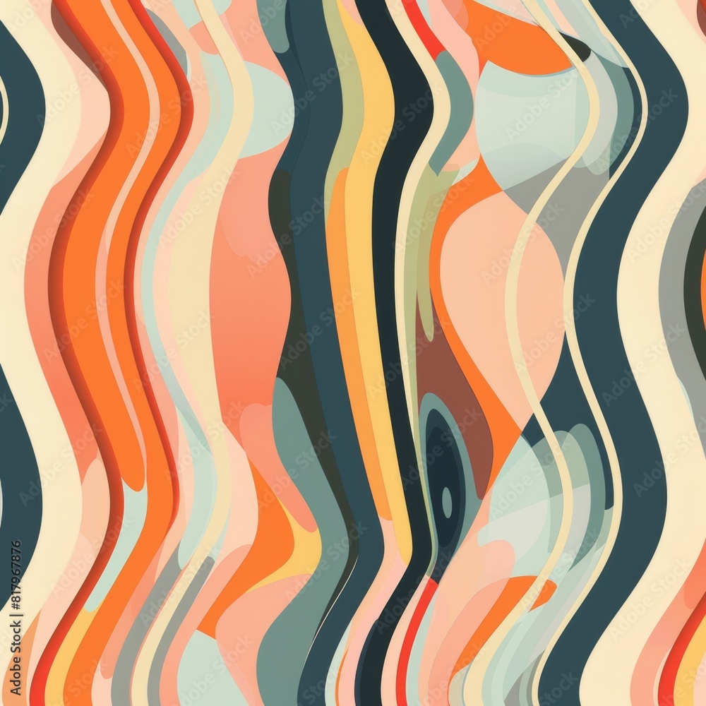 Abstract Pattern that plays with perspective, Abstract Pattern that plays with perspective,