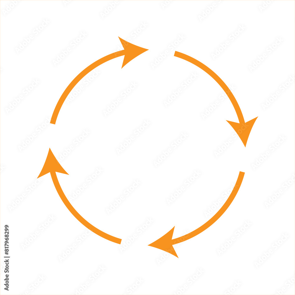 Arrow Icon Orange | Circle Arrows | Infographic Illustration | Direction Symbol | Curved Loading Logo | Up Sign | Isolated | Variations Arrow Icon Orange | Circle Arrows | Infographic Illustration | Direction Symbol | Curved Loading Logo | Up Sign | Isolated | Variations