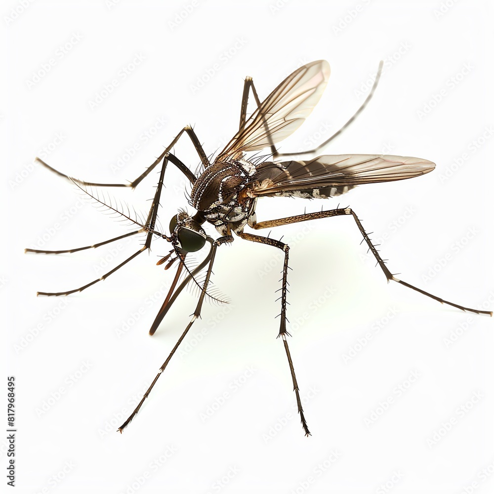 a photo of Mosquito, isolated on white background. a photo of Mosquito, isolated on white background.
