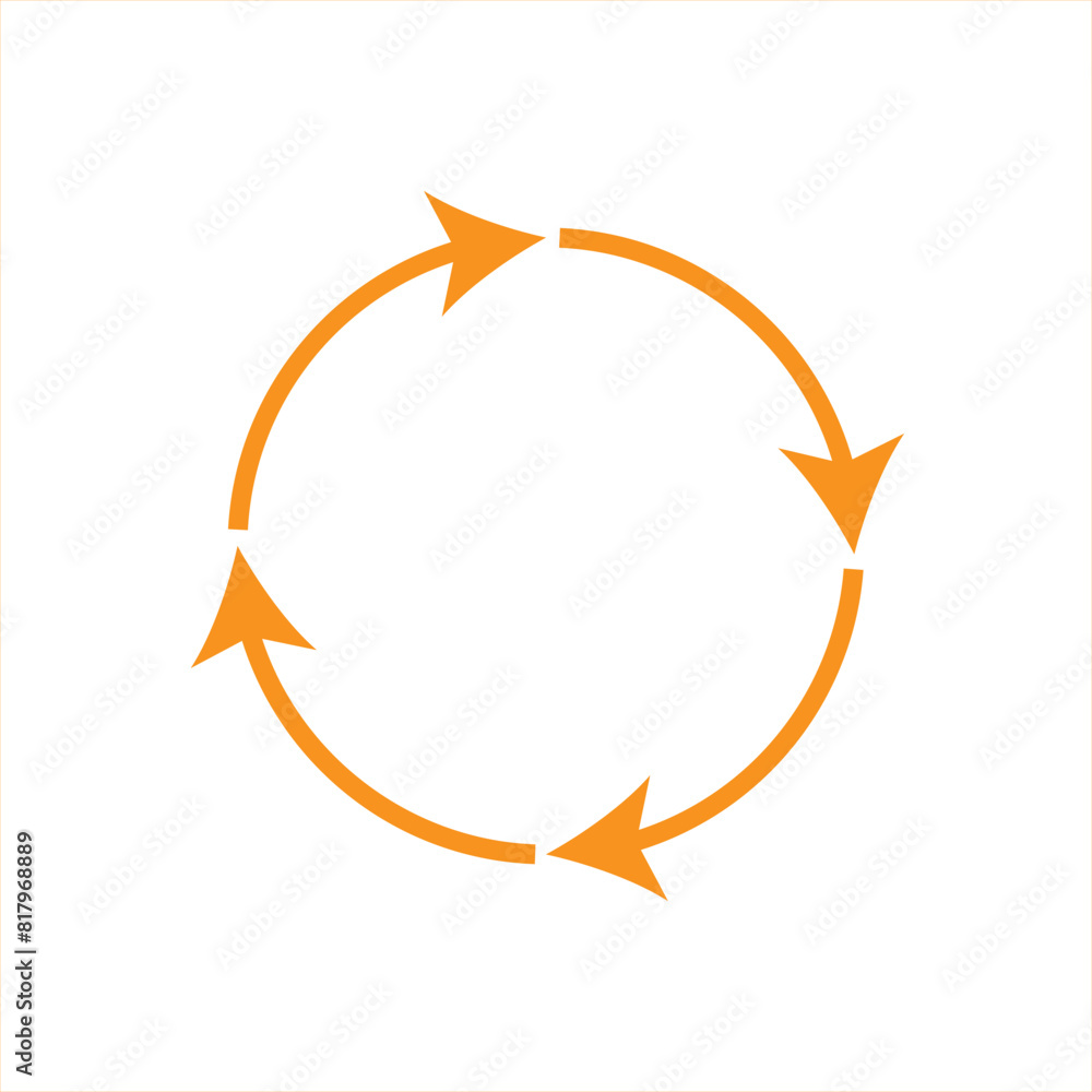 Arrow Icon Orange | Circle Arrows | Infographic Illustration | Direction Symbol | Curved Loading Logo | Up Sign | Isolated | Variations Arrow Icon Orange | Circle Arrows | Infographic Illustration | Direction Symbol | Curved Loading Logo | Up Sign | Isolated | Variations