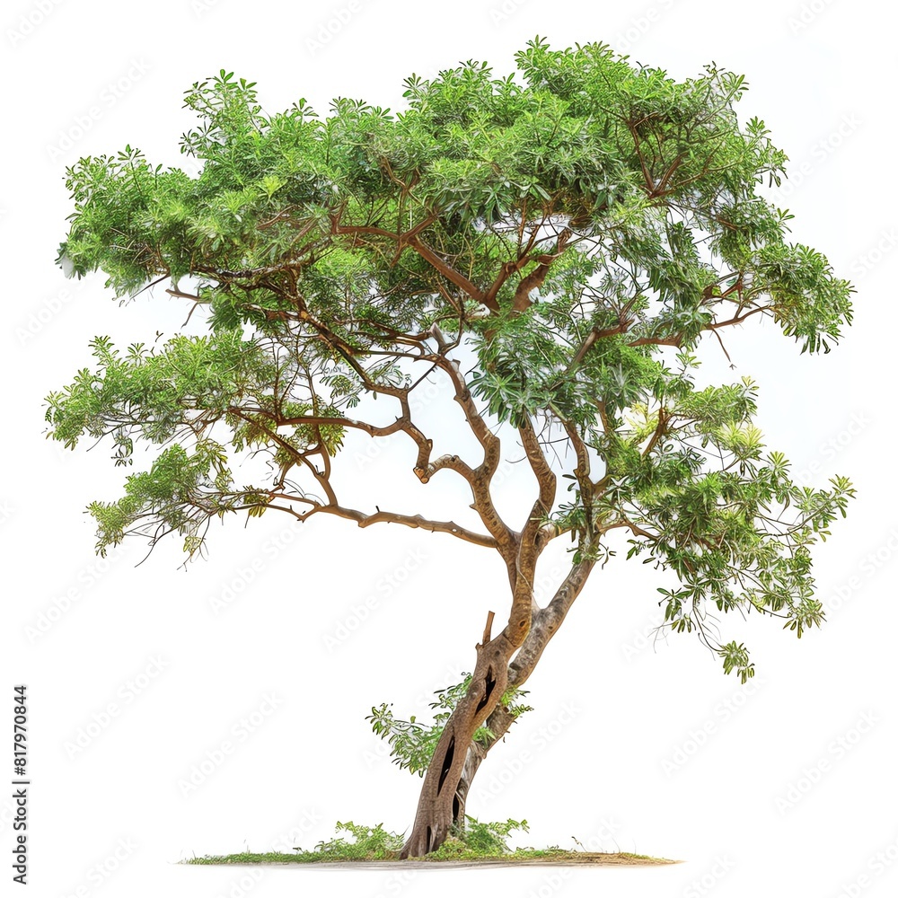 Fototapeta premium Photo of Acacia, Isolate on white background