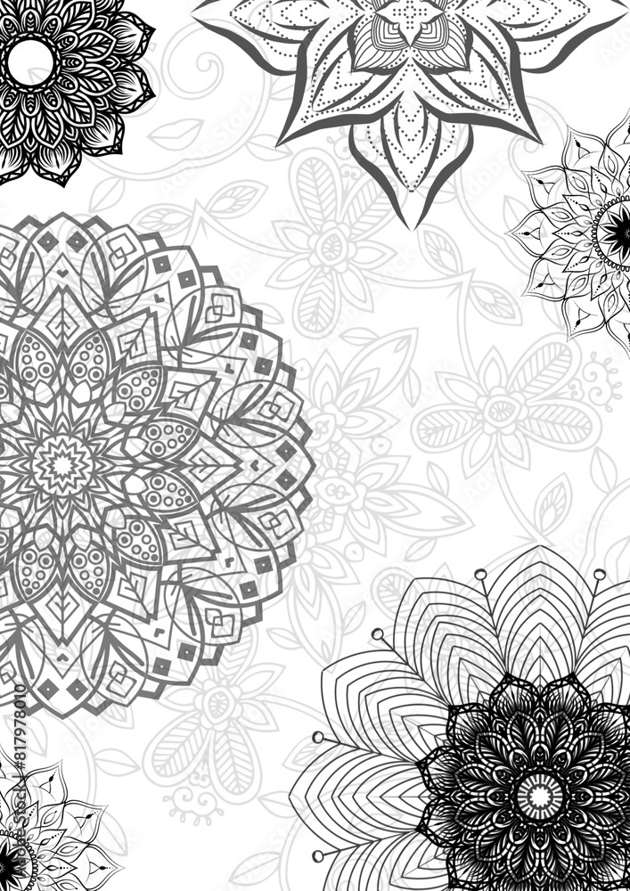 pattern with flowers pattern with flowers