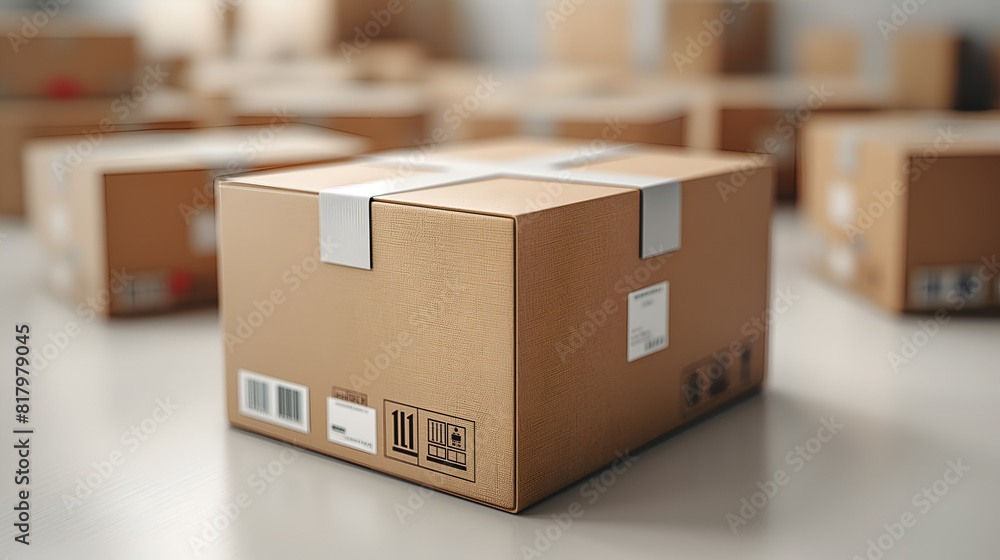 box package delivery cardboard box package delivery cardboard