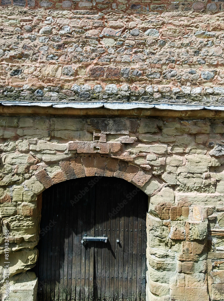Architectural Marvels of Ancient Macedonia. The Stone Walls and Arch Door Frame. Architectural Marvels of Ancient Macedonia. The Stone Walls and Arch Door Frame.