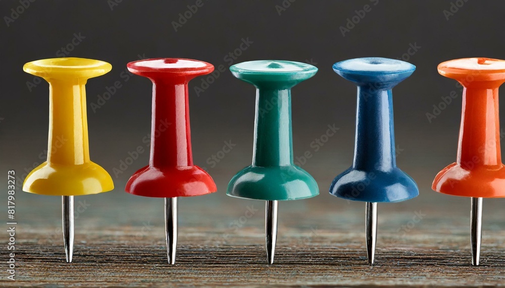 pins isolated on white background pins isolated on white background
